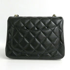Chanel Mini Quilted 17 Mini Classic Handbag Black Chain — view 2