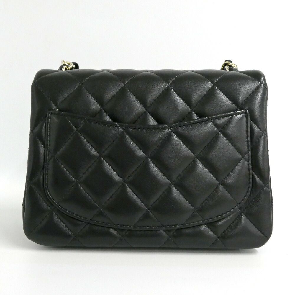 Chanel Mini Quilted 17 Mini Classic Handbag Black Chain — view 2