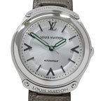 Louis Vuitton Watch Fifty Five Automatic Winding at Stainless Steel Leather — view 2