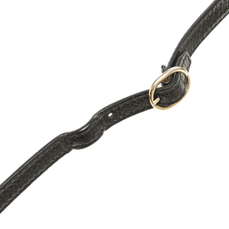 Gucci Swing Wallet Shoulder Bag Black Leather — view 4