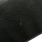 Gucci Swing Wallet Shoulder Bag Black Leather — view 6