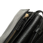 Gucci Swing Wallet Shoulder Bag Black Leather — view 8