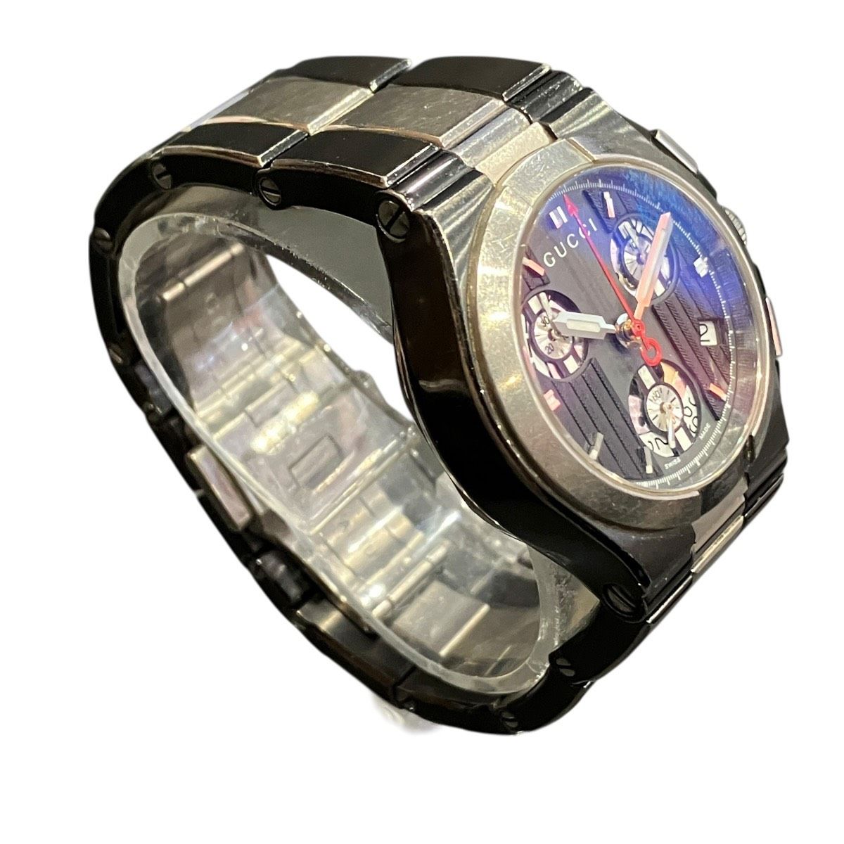 Gucci Watch Quartz Black Dial 124.4 — view 3