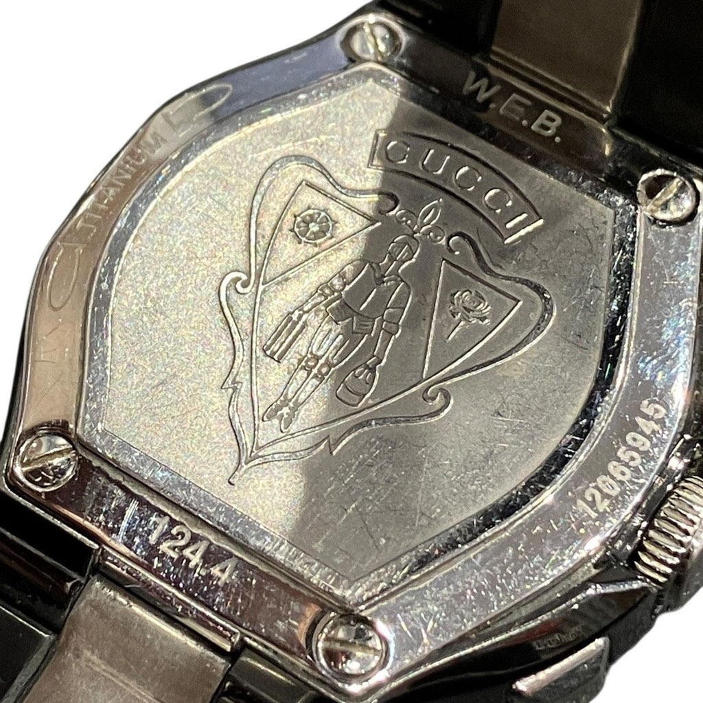 Gucci Watch Quartz Black Dial 124.4 — view 5