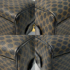 Celine Black Macadam Pattern Mini Boston Bag — view 9