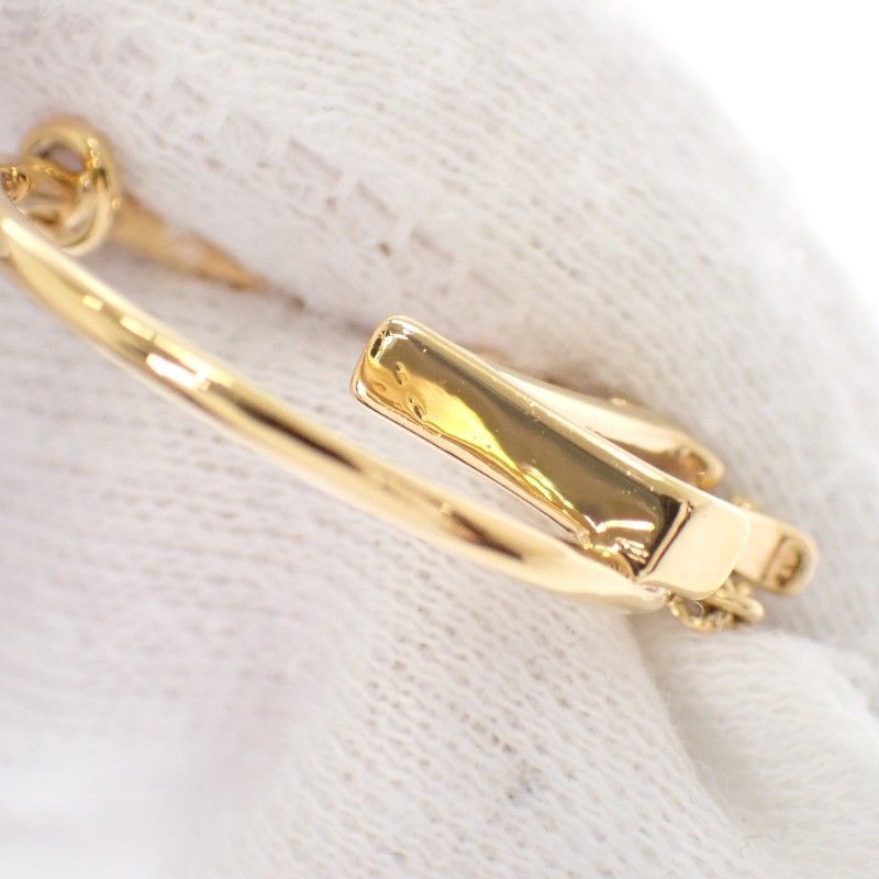 Louis Vuitton LV Eclipse Necklace Collier Metal Gold Logo — view 7