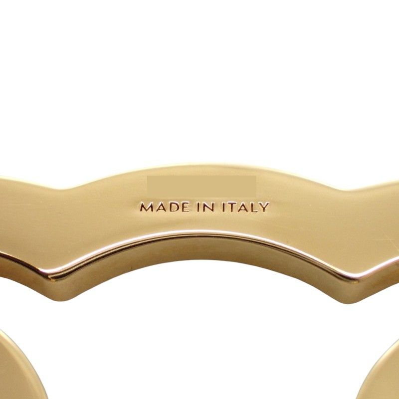 Celine Flame Sparkle Brooch Crystal Metal Gold — view 7