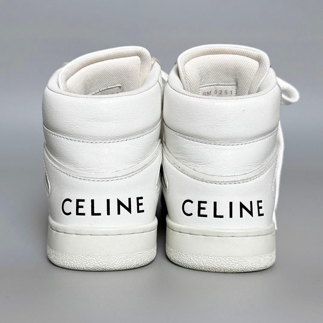 Celine Trainer High Top Sneakers 35 White — view 4