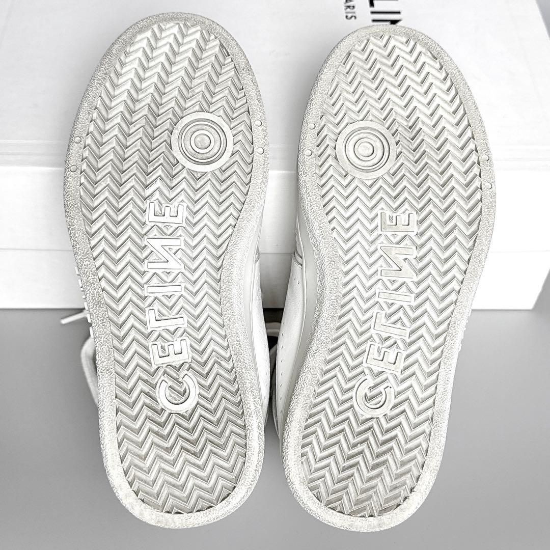 Celine Trainer High Top Sneakers 35 White — view 7
