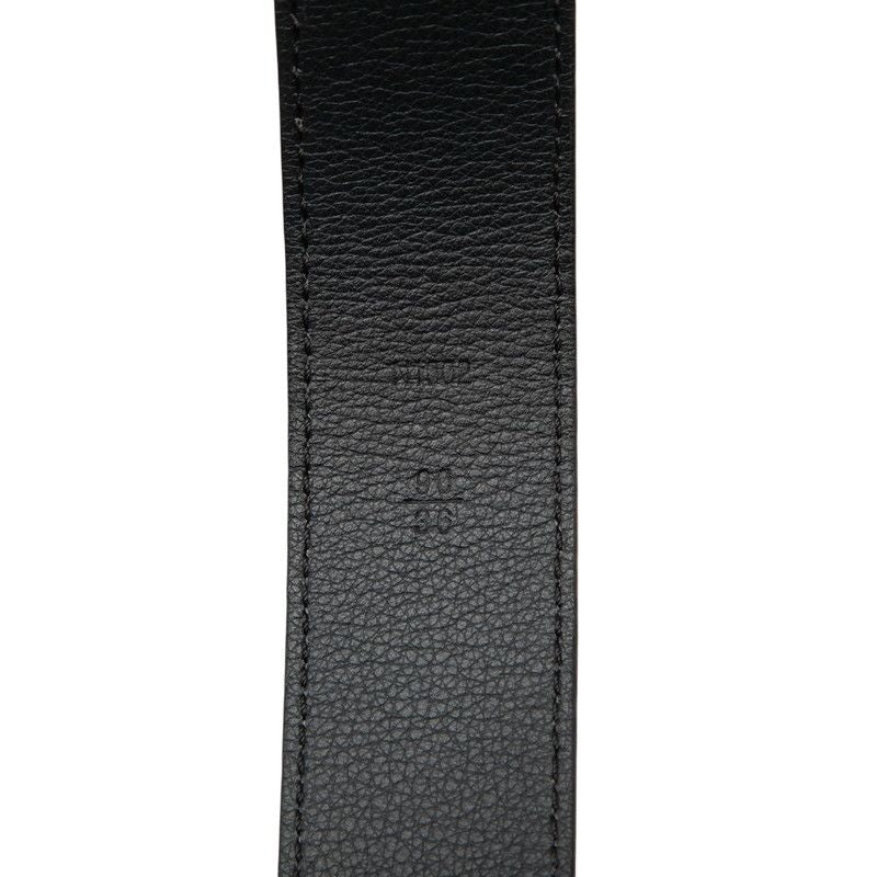Louis Vuitton Ceinture LV Belt 90 36 Black Leather — view 6