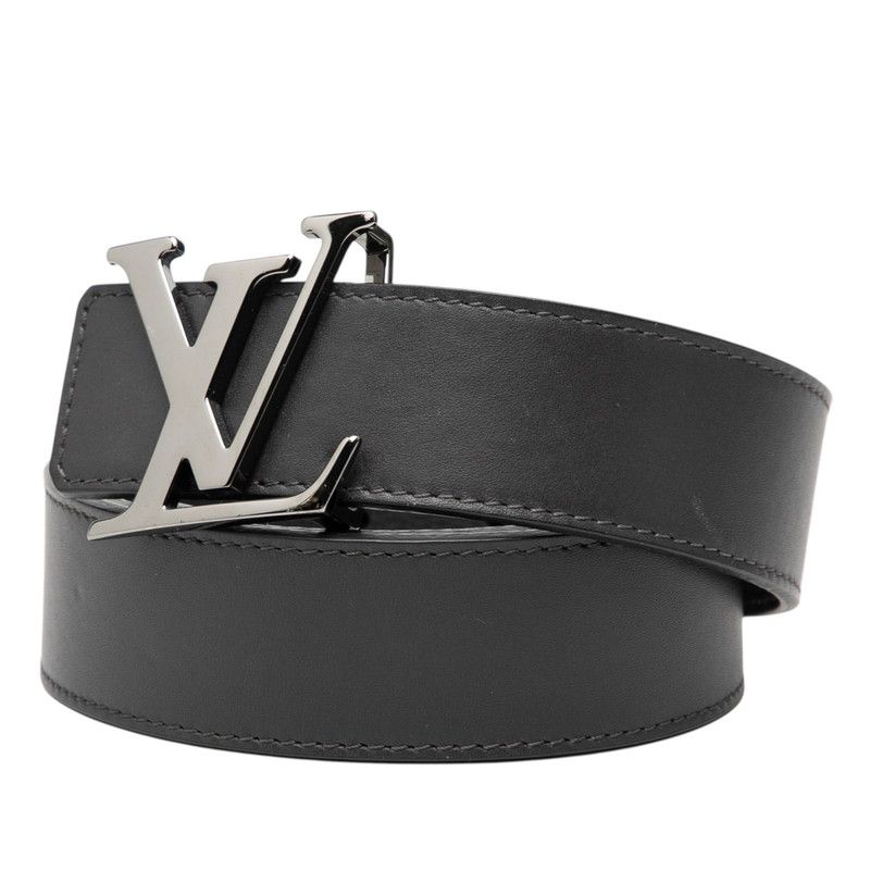 Louis Vuitton Ceinture LV Belt 90 36 Black Leather — view 2