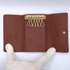 Louis Vuitton Multicles 6 Monogram Brown Key Case Key Holder — view 5