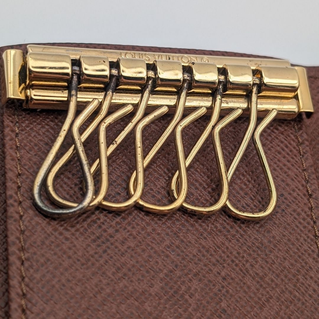 Louis Vuitton Multicles 6 Monogram Brown Key Case Key Holder — view 6