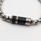 Louis Vuitton Monogram Eclipse Chain Bracelet Silver — view 3