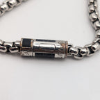 Louis Vuitton Monogram Eclipse Chain Bracelet Silver — view 4