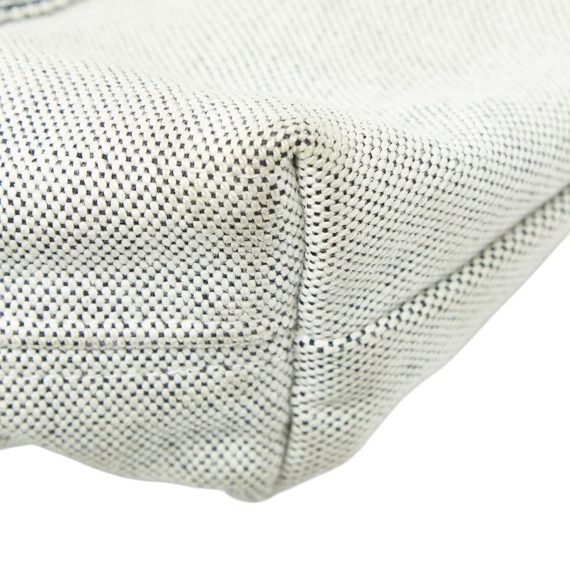 Hermes New Fourre Tout Gray Canvas — view 6