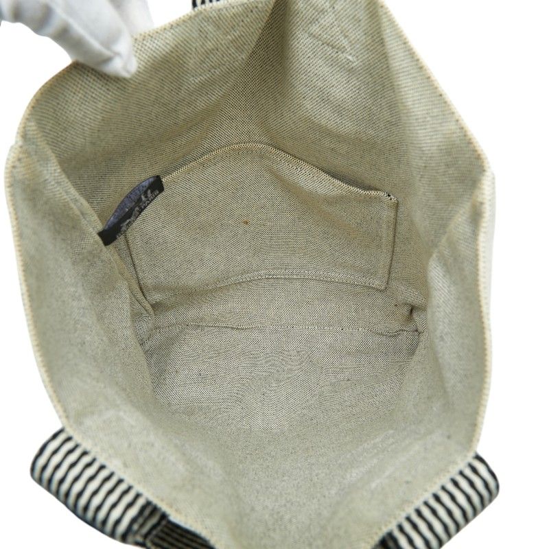 Hermes New Fourre Tout Gray Canvas — view 8