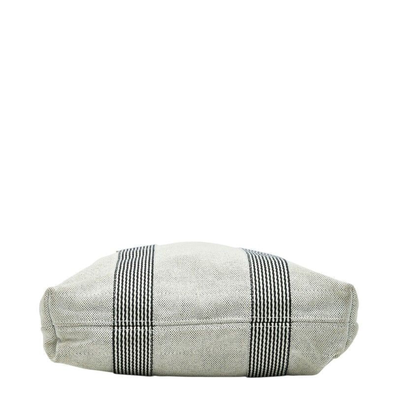 Hermes New Fourre Tout Gray Canvas — view 3
