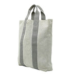 Hermes New Fourre Tout Gray Canvas — view 2