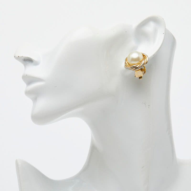 Chanel Vintage Pearl Gold Plated — view 6