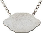 Chanel Mirror Plate CC Logo Silver Metal — view 3