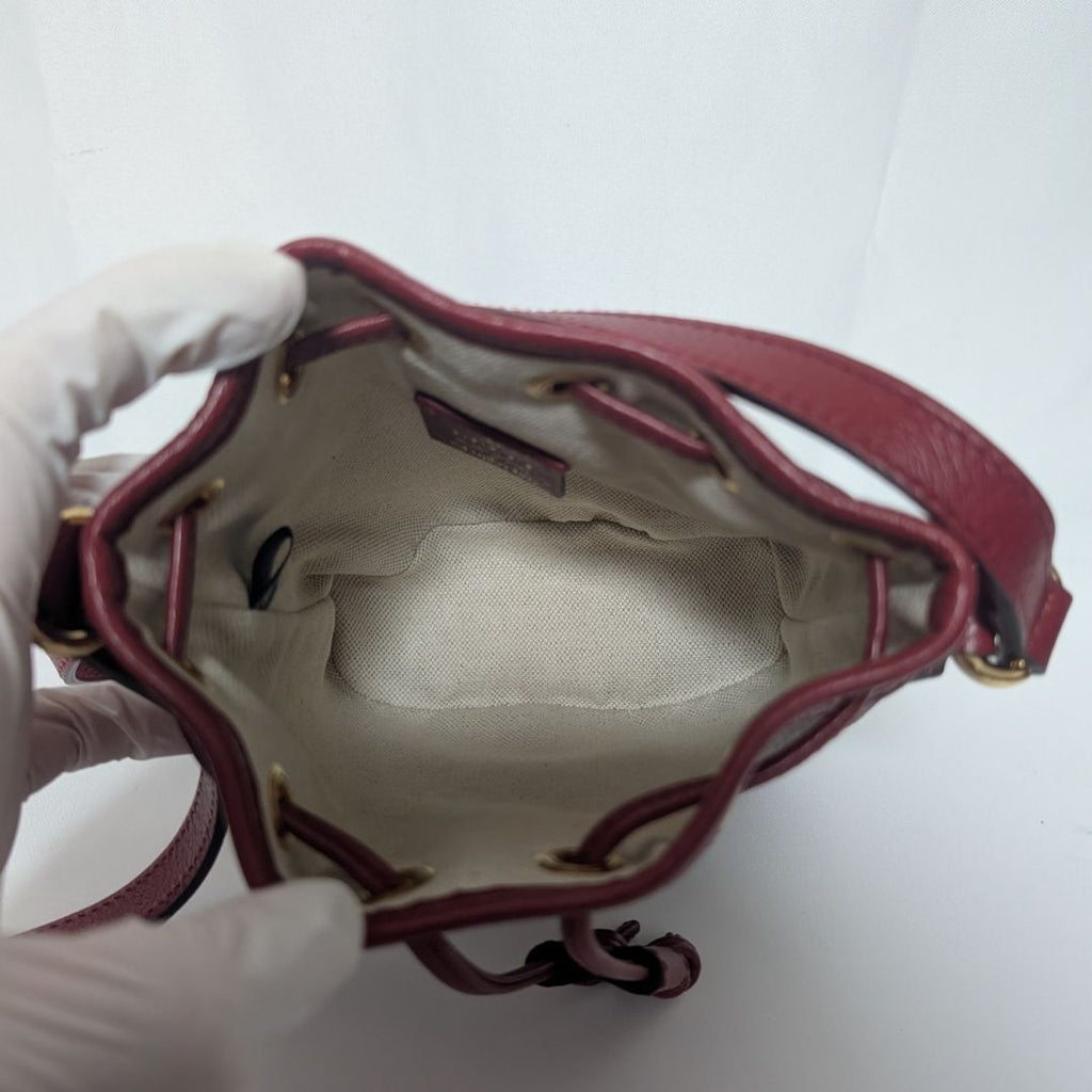 Gucci Doraemon Collaboration Micro GG Supreme Shoulder Bag — view 8