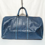 Louis Vuitton Keepall 50 Epi Toledo Blue Boston Bag — view 2