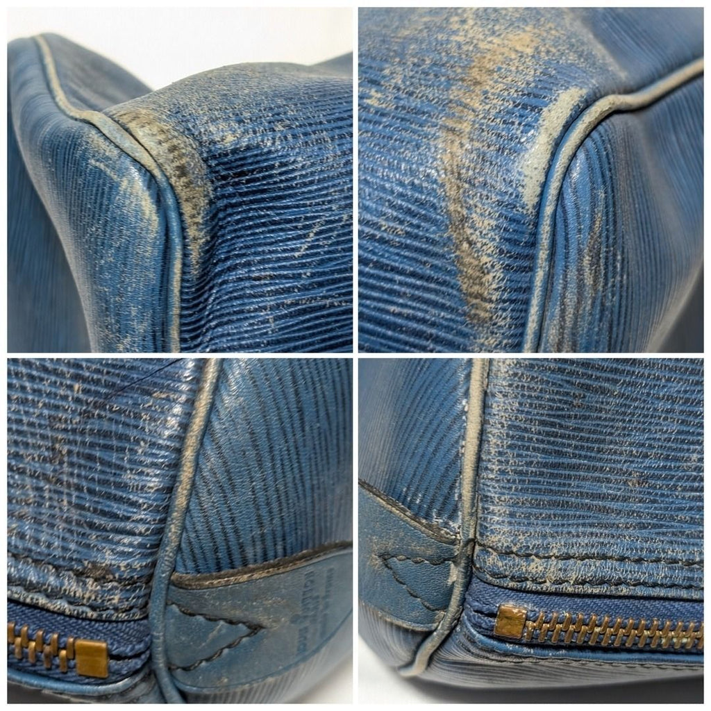 Louis Vuitton Keepall 50 Epi Toledo Blue Boston Bag — view 5