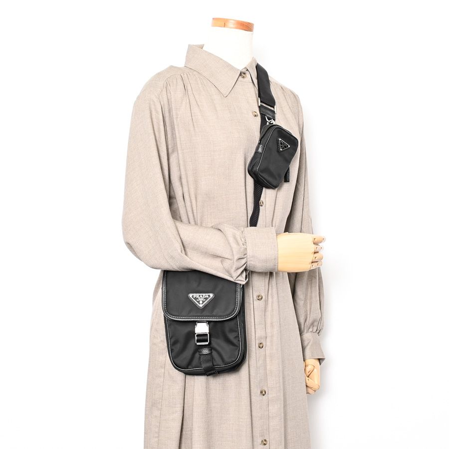 Prada Shoulder Bag Silver — view 7