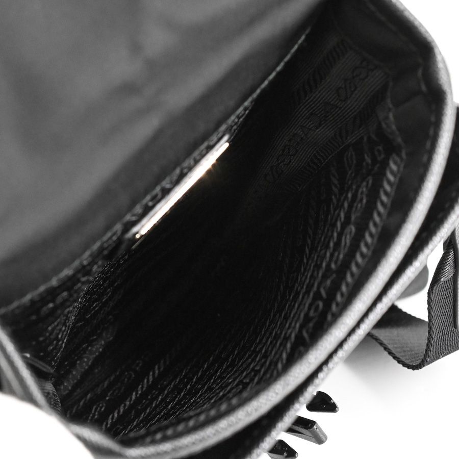 Prada Shoulder Bag Silver — view 4