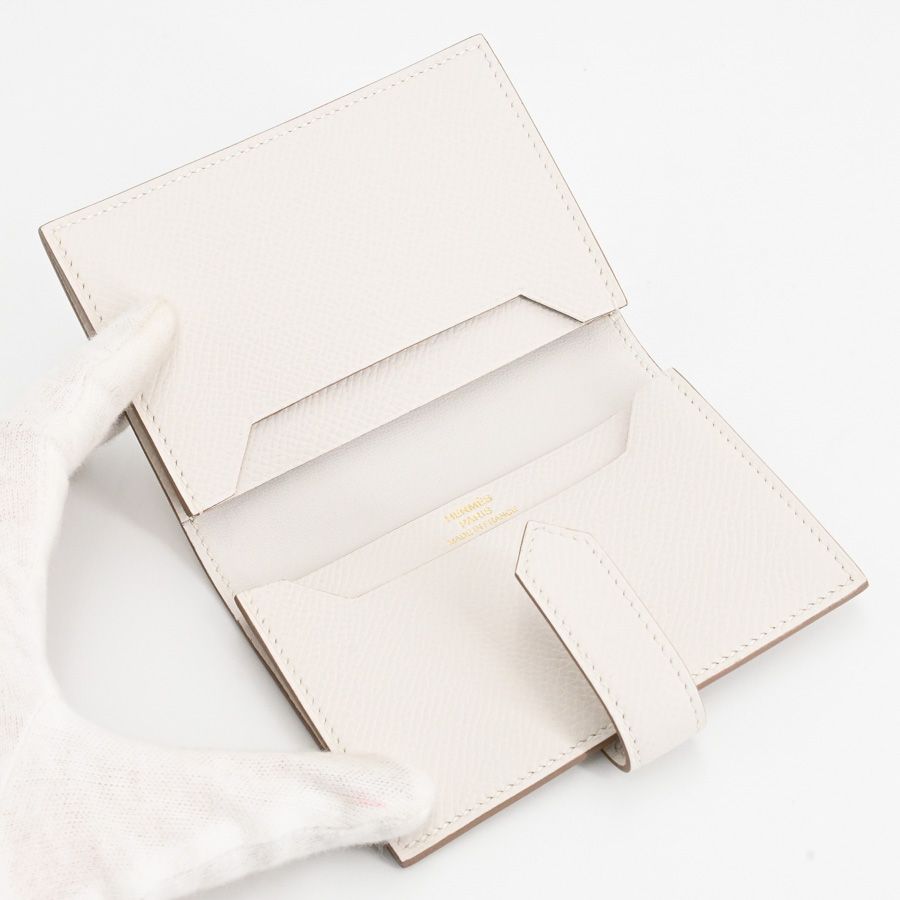 Hermes Card Case Card Holders Mushroom — view 4