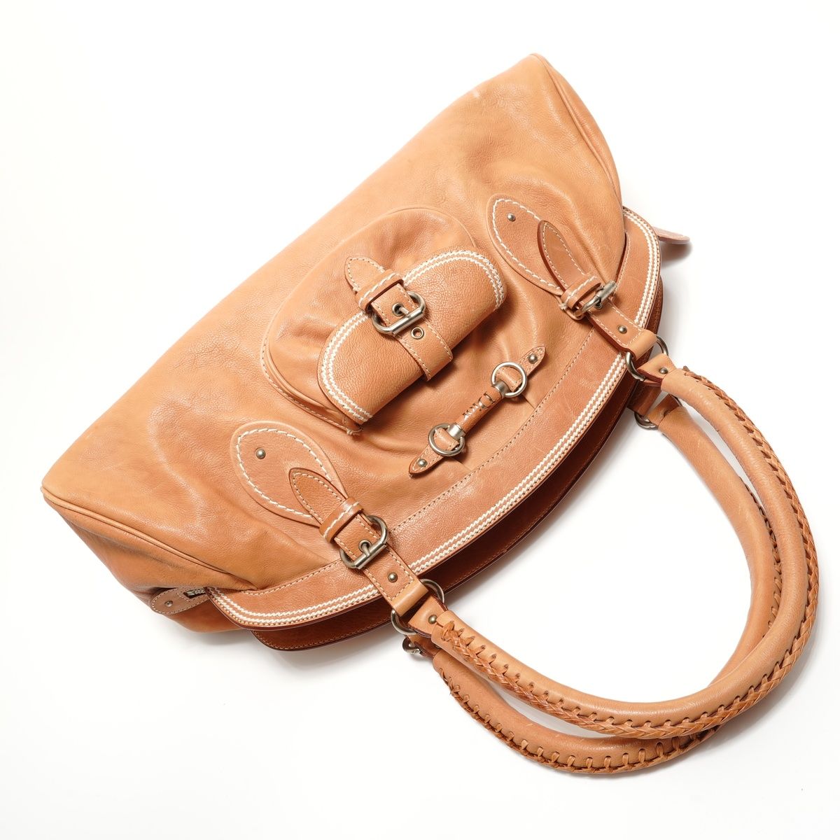 Dior Shoulder Bag Leather — view 8