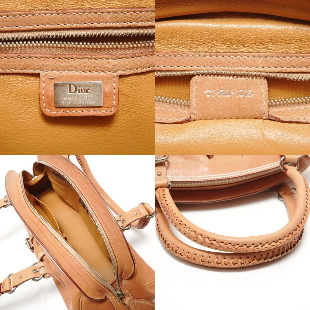 Dior Shoulder Bag Leather — view 9