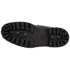 Hermes Land Notch Driver Sole Shoes Short Boots Leather Black — view 2