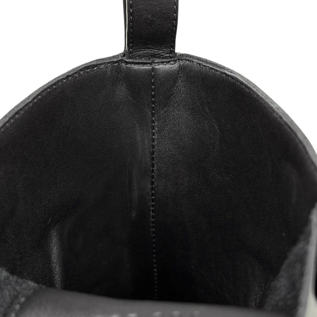 Hermes Land Notch Driver Sole Shoes Short Boots Leather Black — view 8
