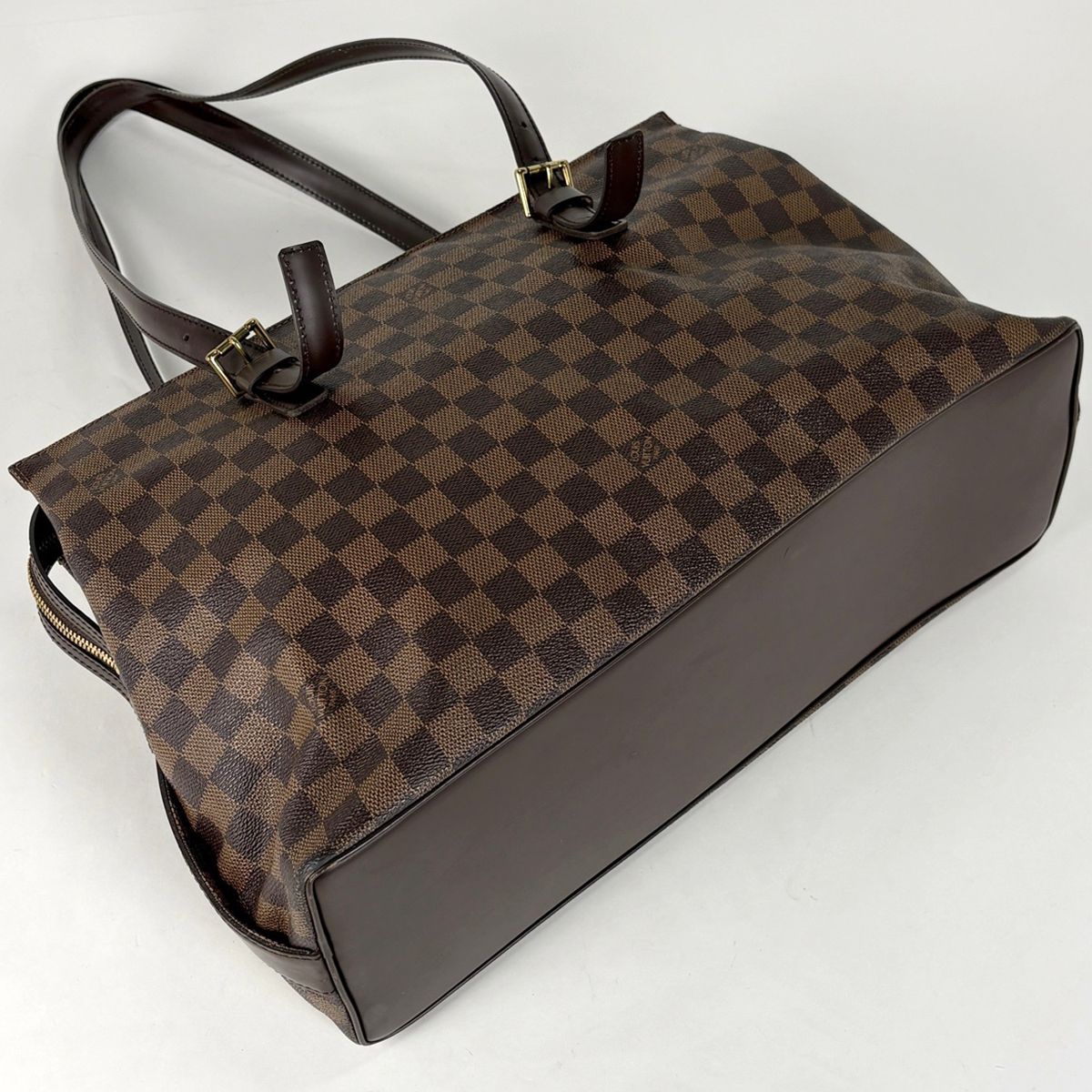 Louis Vuitton Chelsea Tote Shoulder Damier Brown — view 2