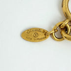 Chanel CC Logo Chain Necklace Coin Motif Gold Plated — view 5