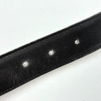 Hermes Constance Reversible Belt Box Calf Courchevel Black Gold — view 3