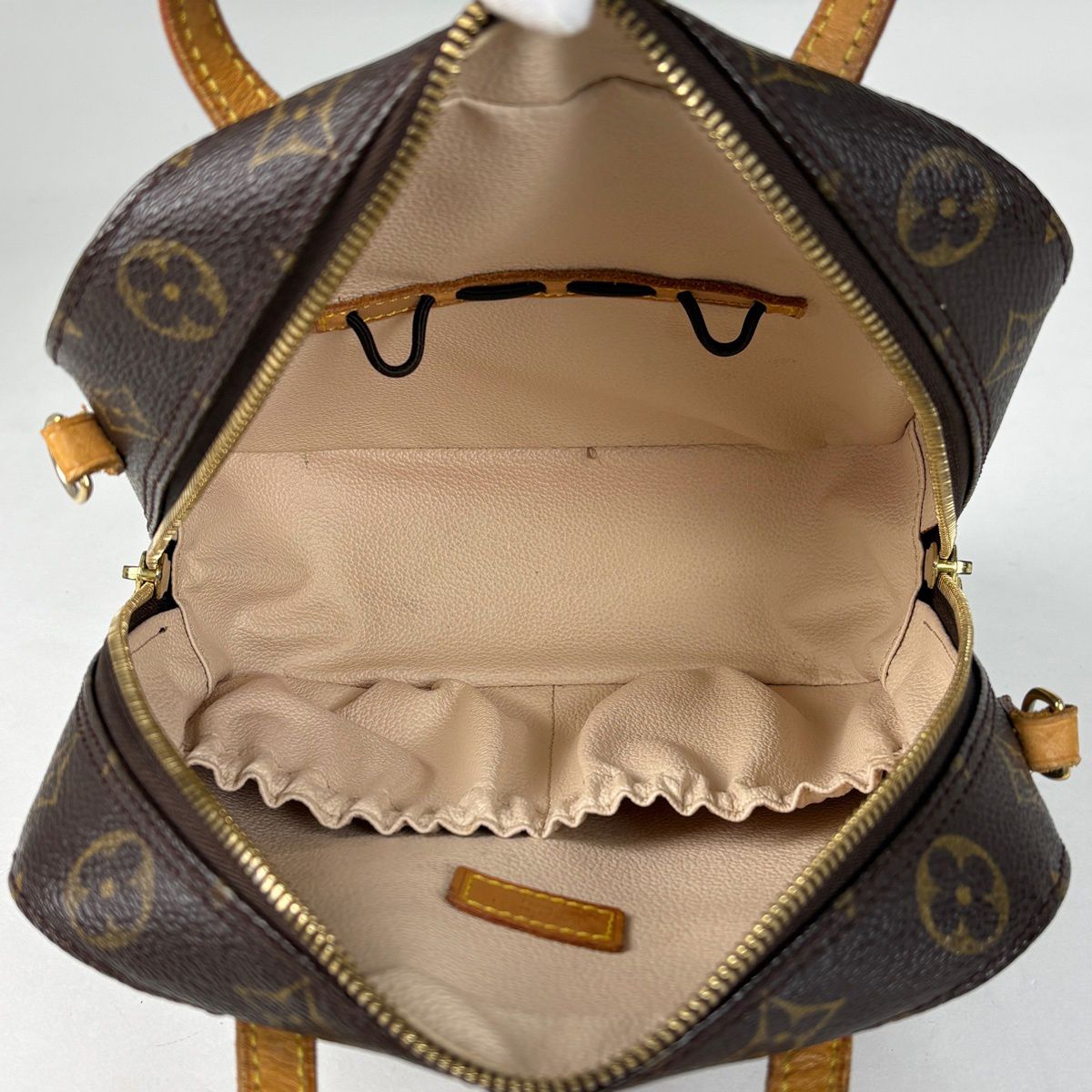 Louis Vuitton Spontini Shoulder Bag Crossbody 2-Way Monogram Brown — view 9