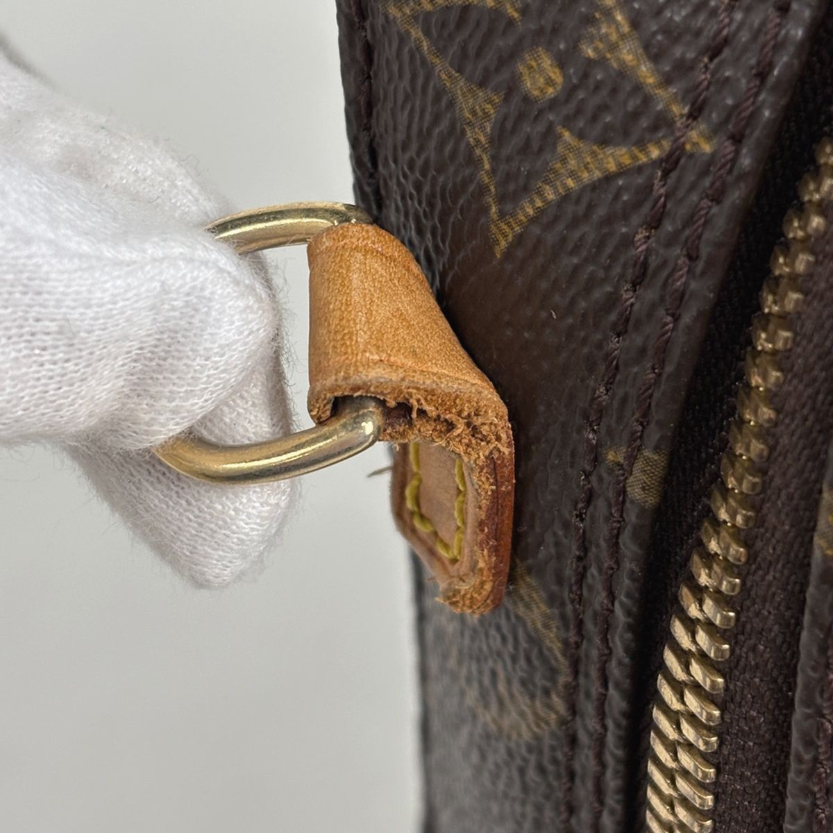 Louis Vuitton Spontini Shoulder Bag Crossbody 2-Way Monogram Brown — view 5