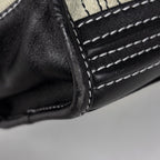 Loewe Amazona 28 Anagram Logo Handbag Suede Light Gray Black — view 3