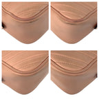 Gucci GG Marmont Pink Gold Leather Shoulder Bag Pochette — view 4