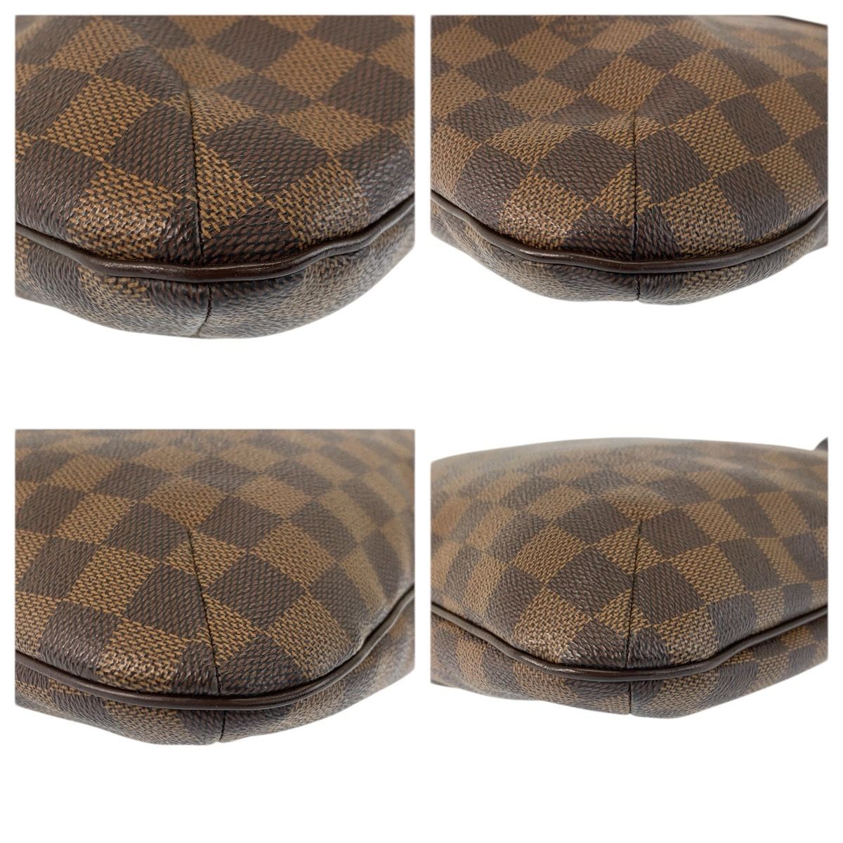 Louis Vuitton Damier Bloomsbury PM Brown Shoulder Bag Pochette — view 4