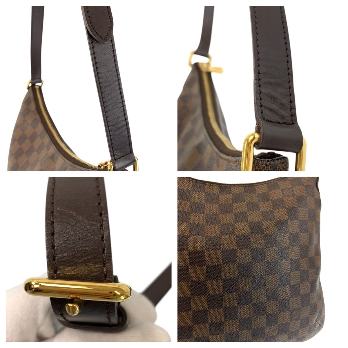 Louis Vuitton Damier Bloomsbury PM Brown Shoulder Bag Pochette — view 5