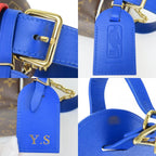 Louis Vuitton Handbag Nba Drop Kit Monogram Brown Blue Nba Collaboration Initial — view 5