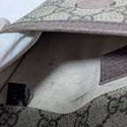 Gucci GG Supreme Neo Vintage Taiga Head Belt Bag Waist Pouch Brown — view 9
