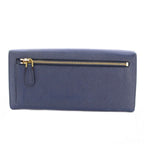 Prada Wallet Bifold Saffiano Leather Navy Blue TK — view 2