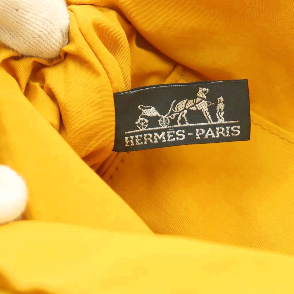 Hermes Bolide Pouch MM 25 Yellow OH — view 6