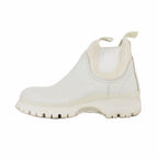 Prada Side Goab Short Boots 36 White — view 2