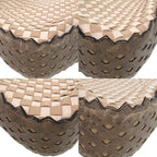 Bottega Veneta Intrecciato Mist Mink Snakeskin White Tote — view 5